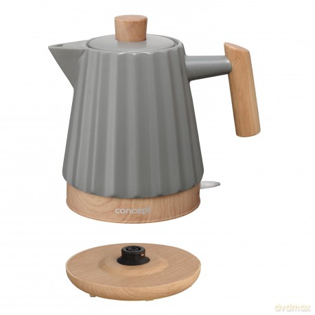 Czajnik ceramiczny RK0092 1,5l ciemnoszary