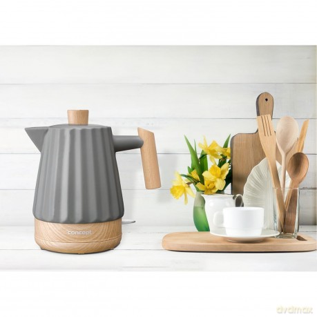 Czajnik ceramiczny RK0092 1,5l ciemnoszary