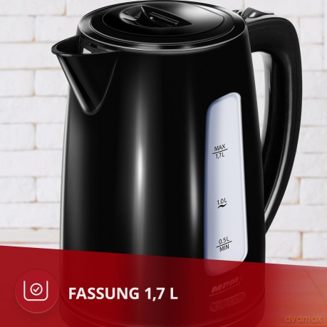 Czajnik MCZ-112 1,7l czarny