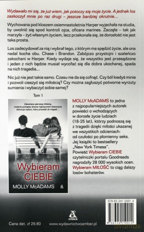 Wybieram Miłość - Molly Mcadams [KSIĄŻKA]