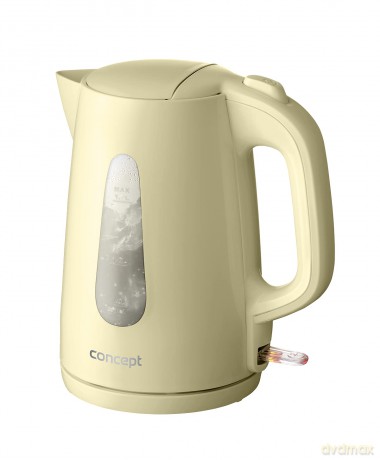 Czajnik plastikowy 1,7L RK2384 kremowy