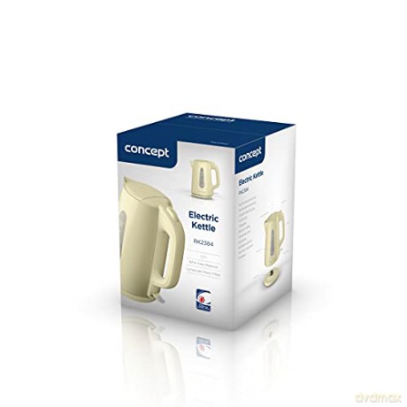 Czajnik plastikowy 1,7L RK2384 kremowy