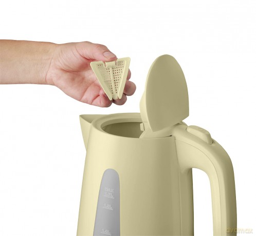 Czajnik plastikowy 1,7L RK2384 kremowy