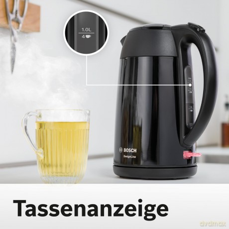 Czajnik TWK3P423 1,7 l czarny