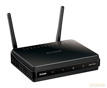 DAP-1360 punkt dostępu WiFi N300 (2.4GHz) 1xLAN 2xRP-SMA (odkręcane) MIMO WDS