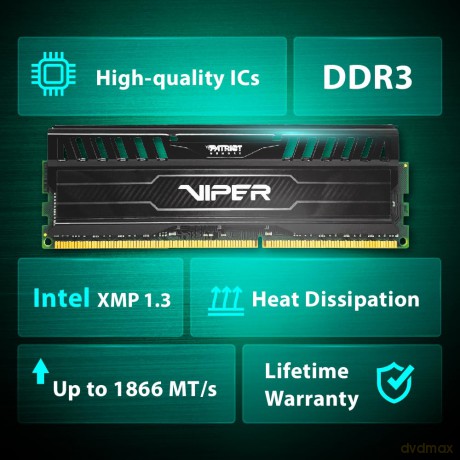 DDR3 Viper3 16GB Black mamba 2x8 1600