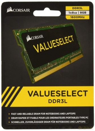 DDR3L SODIMM 8GB/1600 1x204 1.35V