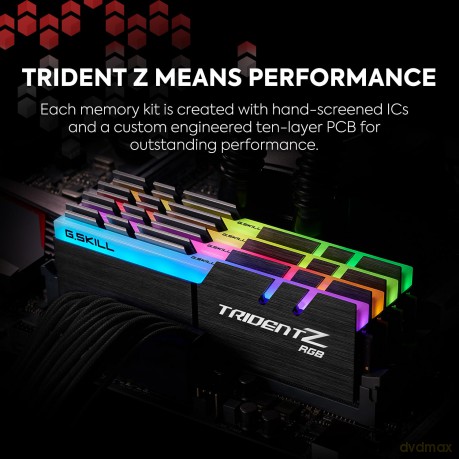 DDR4 16GB (2x8GB) TridentZ RGB 3200MHz CL16 XMP2