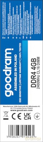 Ddr4 4Gb/2400 Cl17