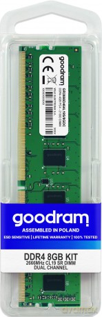 Ddr4 8Gb/2666 Cl19 1024 *8