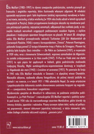 Wysłanniczka Specjalna Do Mandżurii - Ella Maillart [KSIĄŻKA]