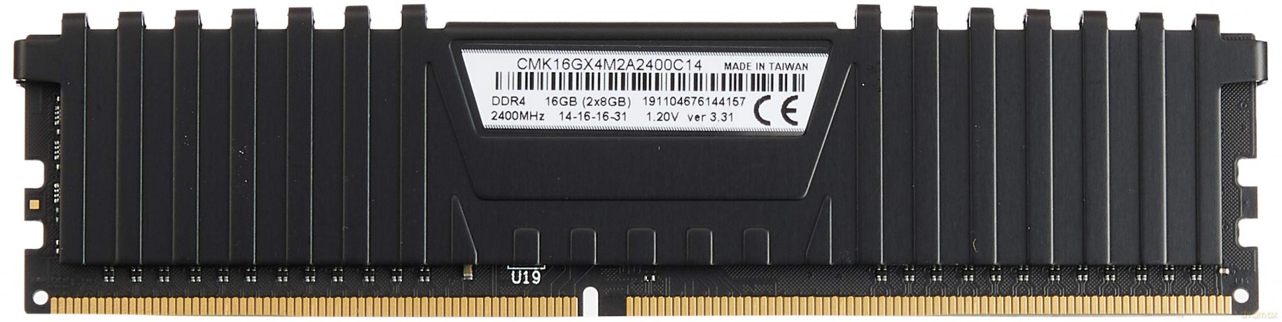 DDR4 Vengeance LPX 16GB/2400(2*8GB) CL14-16-16-31 Black 1,20V XMP 2.0