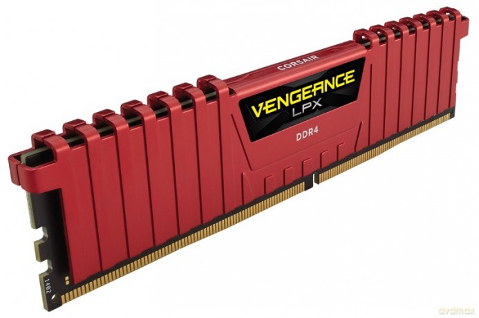 DDR4 Vengeance LPX 16GB/3200(2*8GB) CL16-18-18-36 RED 1,35V XMP 2.0