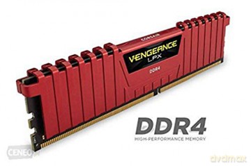 DDR4 Vengeance LPX 8GB/ 2400 RED CL16-16-16-39