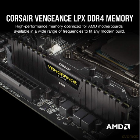DDR4 Vengeance LPX 8GB/2400 BLACK CL16-16-16-39 1.20V
