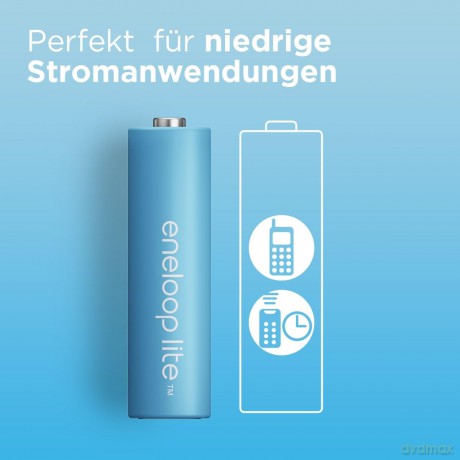 Eneloop akumulator lite AAA 550 mAh 2 szt DECT