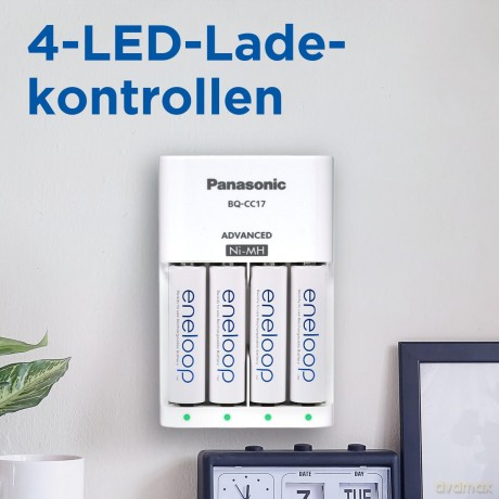 Eneloop ładowarka advenced BQCC17 + 4 akumulatory AA 2000 mAh