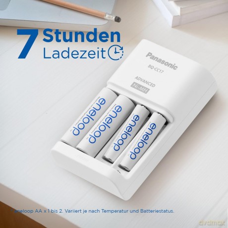 Eneloop ładowarka advenced BQCC17 + 4 akumulatory AA 2000 mAh