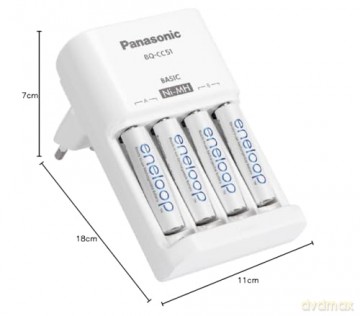 Eneloop ładowarka Basic BQCC51 + AA 4 sztuki