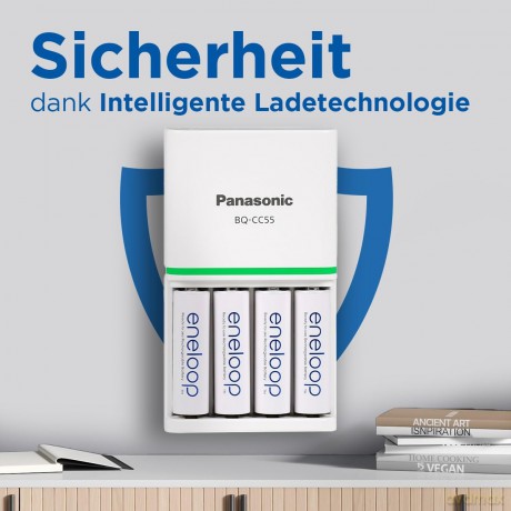 Eneloop ładowarka Smart and Quick BQCC55 bez akumulatorków