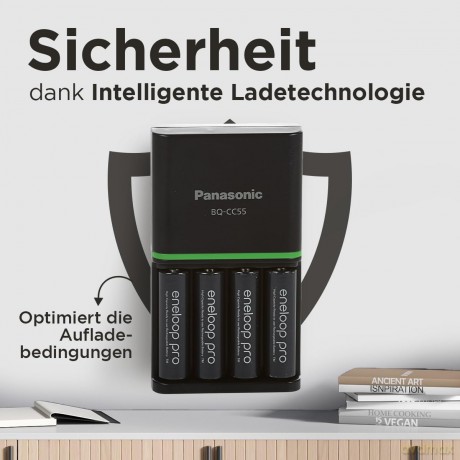 Eneloop ładowarka Smart and Quick BQCC55+4AA Pro