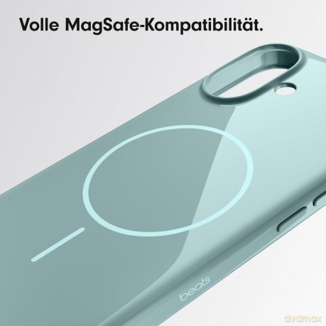 Etui Beats z MagSafe do iPhonea 16 Plus - niebieska fala