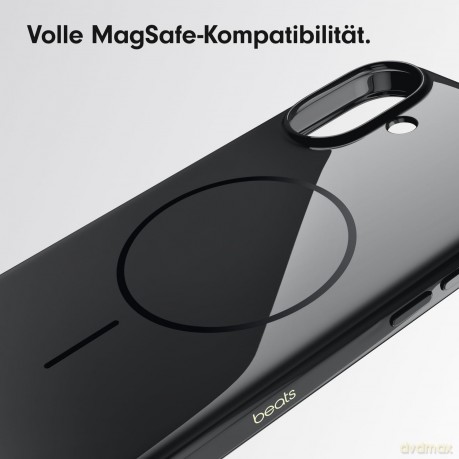 Etui Beats z MagSafe do iPhonea 16 Plus - nocna czerń