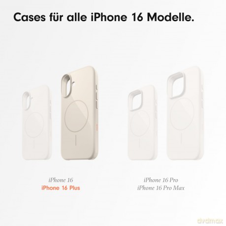 Etui Beats z MagSafe do iPhonea 16 Plus - skalisty beż