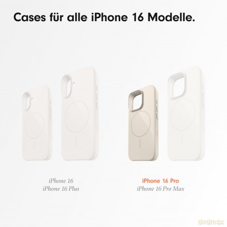Etui Beats z MagSafe do iPhonea 16 Pro - skalisty beż