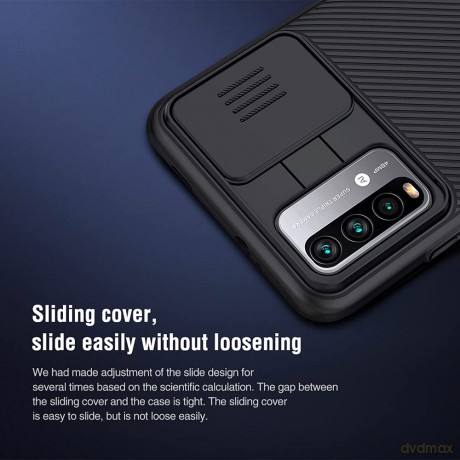 Etui CamShield Xiaomi Redmi Note 9/9T Czarne