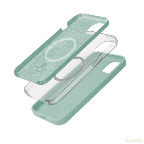 Etui Color Cover Magnetic - iPhone 15 MagSafe Miętowe