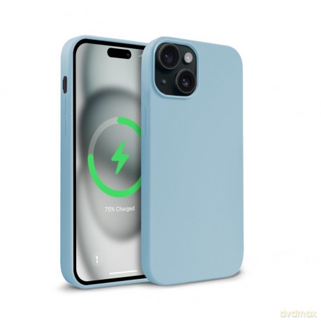 Etui Color Cover Magnetic - iPhone 15 MagSafe Niebieskie