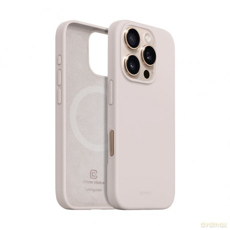 Etui Color Cover Magnetic iPhone 16 Pro MagSafe (piaskowy róż)