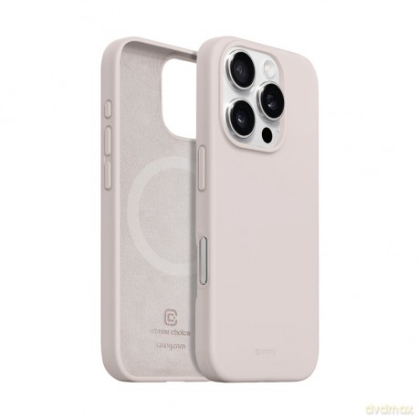 Etui Color Cover Magnetic iPhone 16 Pro MagSafe (piaskowy róż)