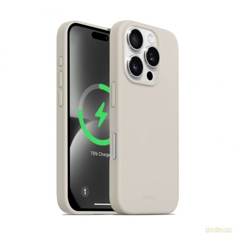 Etui Crong Color Cover Magnetic iPhone 16 Pro MagSafe (kamienny beż)