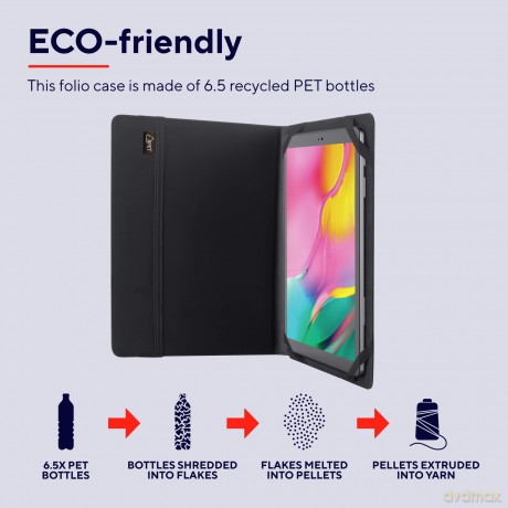 Etui PRIMO FOLIO 10 ECO BLAC K