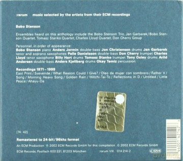 Stenson Bobo Trio: Rarum [CD]