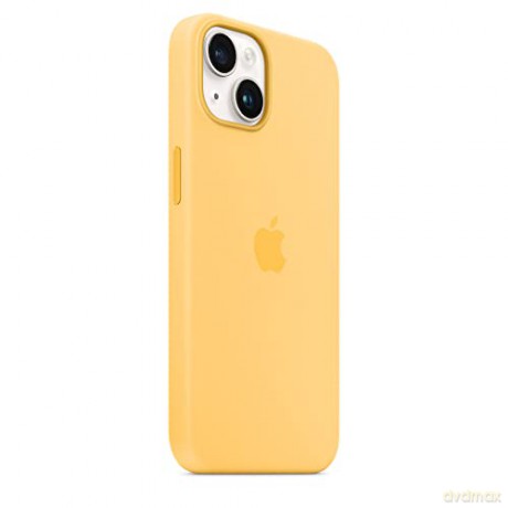 Etui silikonowe z MagSafe do iPhone 14 - bladożółte