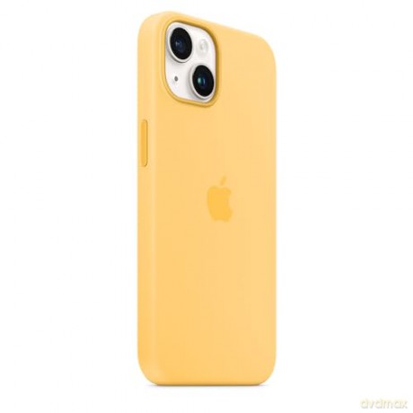 Etui silikonowe z MagSafe do iPhone 14 - bladożółte