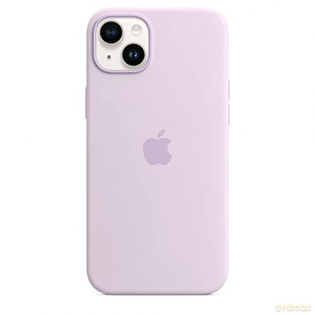 Etui silikonowe z MagSafe do iPhone 14 Plus - liliowe