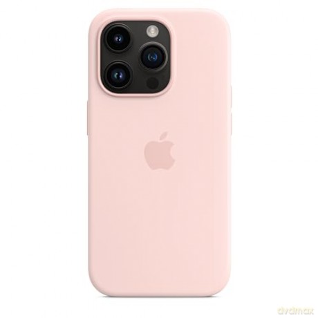 Etui silikonowe z MagSafe do iPhone 14 Pro - kredowy róż