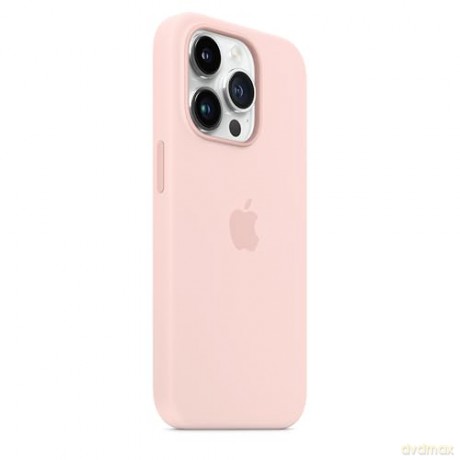 Etui silikonowe z MagSafe do iPhone 14 Pro - kredowy róż