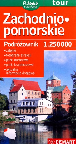 Zachpodniopomorskie Mapa Województwa 1:250 000 [KSIĄŻKA]