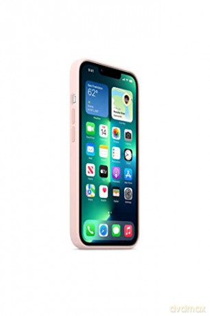 Etui silikonowe z MagSafe do iPhonea 13 Pro - kredowy róż