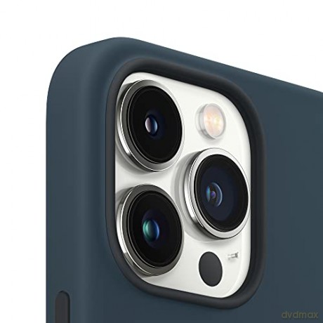 Etui silikonowe z MagSafe do iPhonea 13 Pro Max - błękitna toń