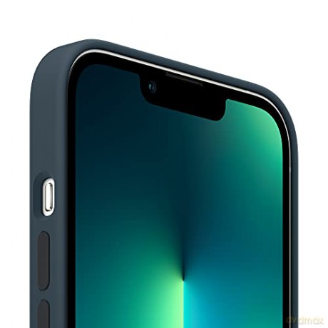 Etui silikonowe z MagSafe do iPhonea 13 Pro Max - błękitna toń