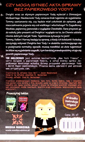 Zagadkowy Wookie Tw - Tom Angleberger [KSIĄŻKA]