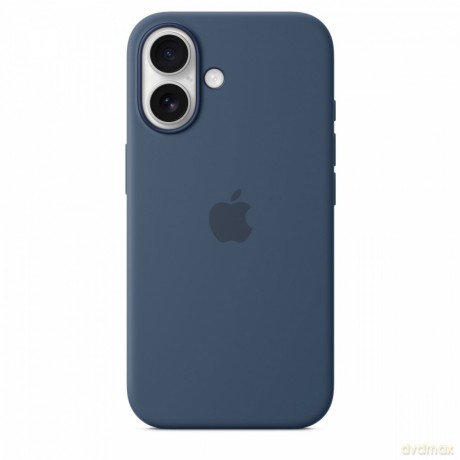 Etui silikonowe z MagSafe do iPhonea 16 - denim