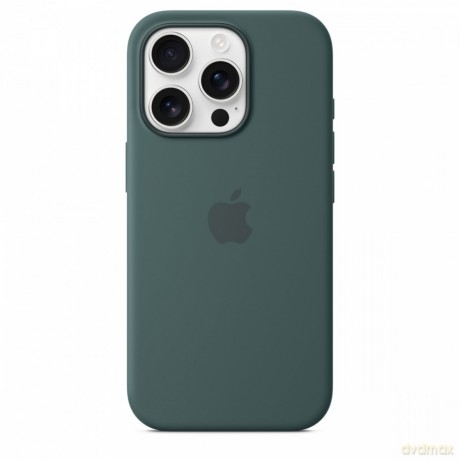 Etui silikonowe z MagSafe do iPhonea 16 Pro - górskie jezioro