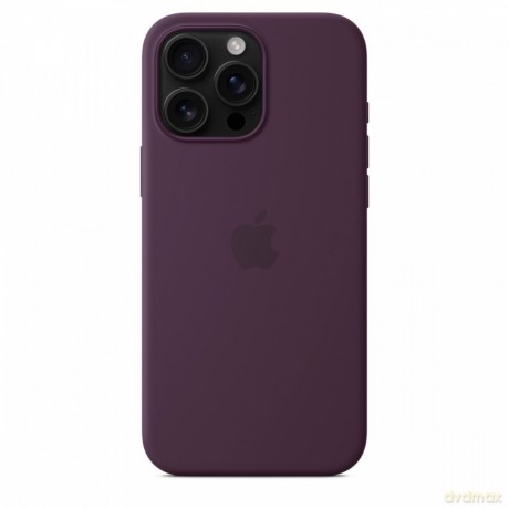 Etui silikonowe z MagSafe do iPhonea 16 Pro Max - dojrzała śliwka
